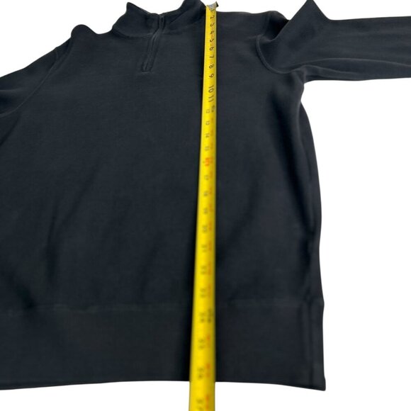 Polo by Ralph Lauren Men's Hybrid Quarter-Zip Size Large Black Preppy Casual - Picture 7 of 7
